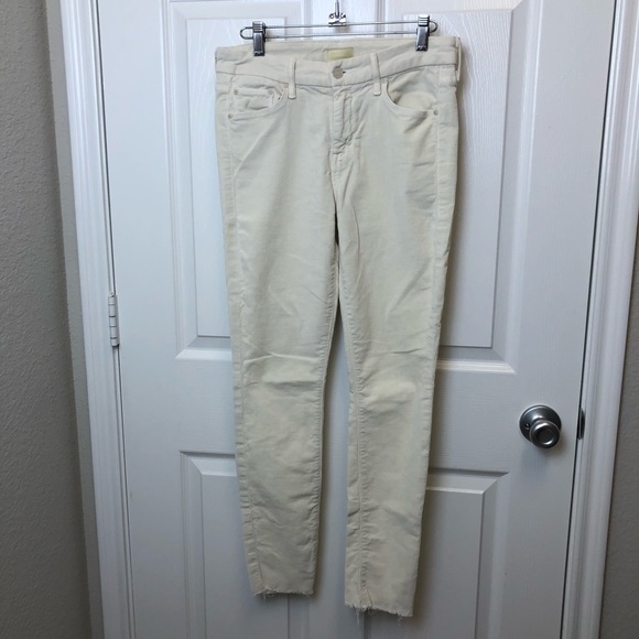 ivory corduroy pants